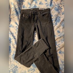 💥 AG sz25R Distressed Skinny
